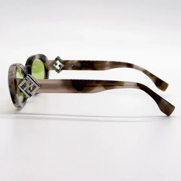 NEW FENDI SUNGLASSES HAVANA OVAL WOMEN EYEWEAR FENDI  display picture 1